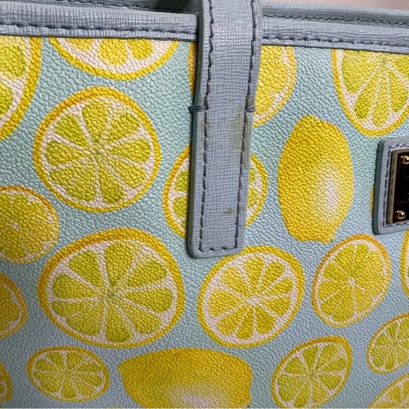 Dooney & Bourke‎ Lemon Charleston Tote - Picture 15 of 16